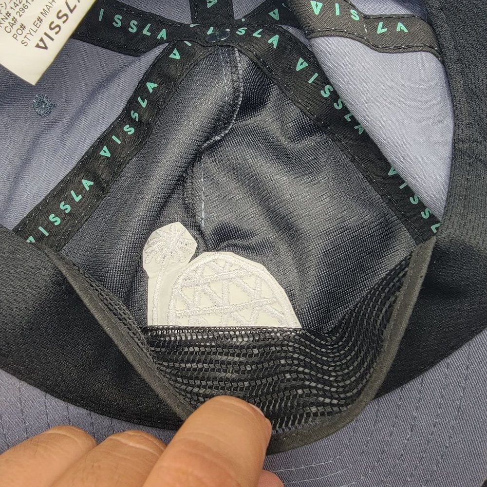 Vissla The Ecology Center Adults Gray Hat Casual Lightweight Outdoors - Picture 10 of 11